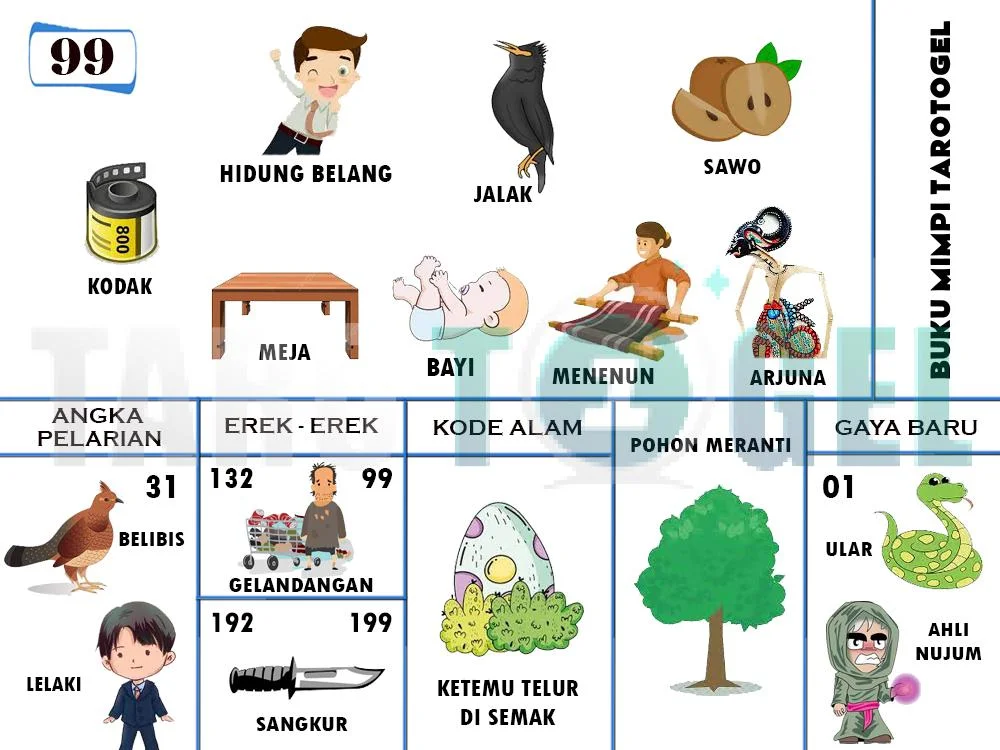 buku mimpi erek erek togel 99
